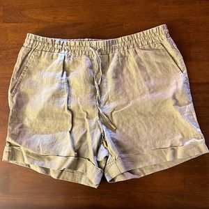Ellen Tracy Linen Shorts